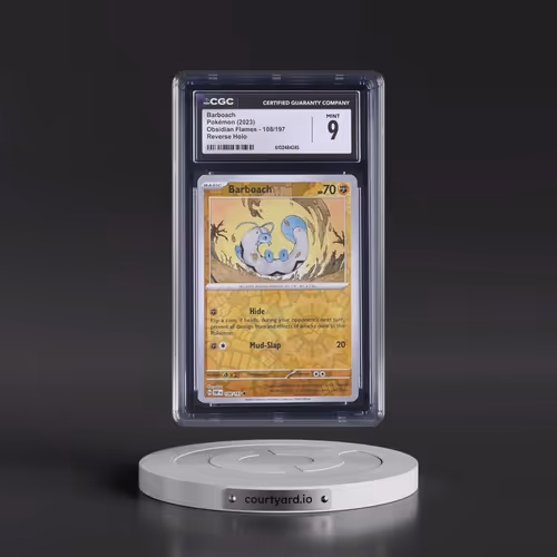 2023 Obsidian Flames - OBF EN #108/197 Barboach - Reverse Holo (CGC 9 MINT)