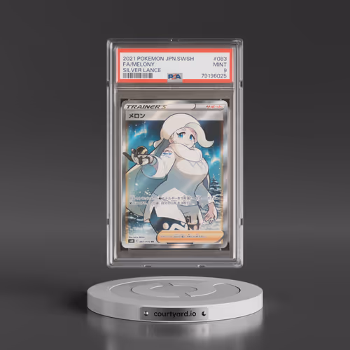 2021 Pokémon Sword & Shield Silver Lance #083 Melony - Full Art (PSA 9 MINT)