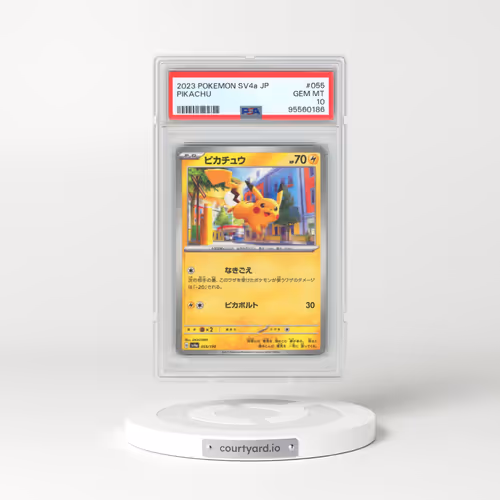 2023 Pokémon Sv4a-Shiny Treasure EX #055 Pikachu (PSA 10 GEM MINT)