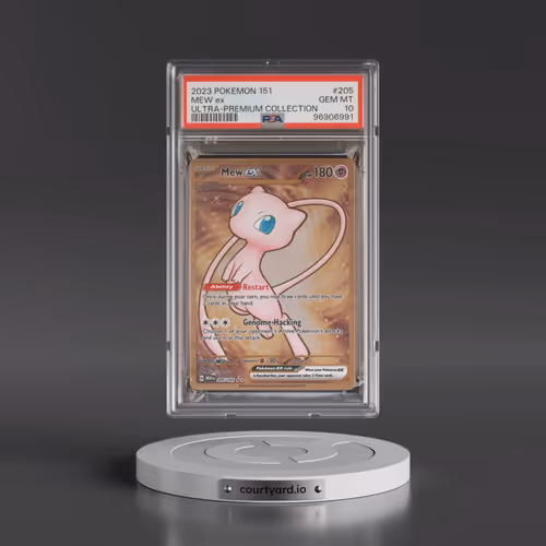 2023 Pokémon 151 Ultra-Premium Collection #205 Mew EX - Holo (PSA 10 GEM MINT)