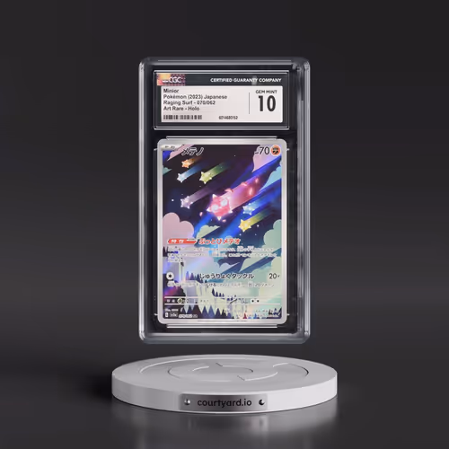 2023 Raging Surf #070/062 Minior - Art Rare Holo (CGC 10 GEM MINT)