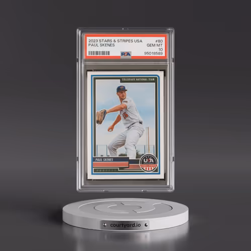 2023 Panini Stars & Stripes USA #80 Paul Skenes (PSA 10 GEM MINT)