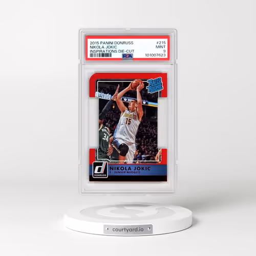 2015 Panini Donruss #215 Nikola Jokic - Inspirations Die-Cut (PSA 9 MINT)