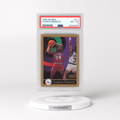 1990 Skybox #211 Charles Barkley (PSA 8 NM-MT)