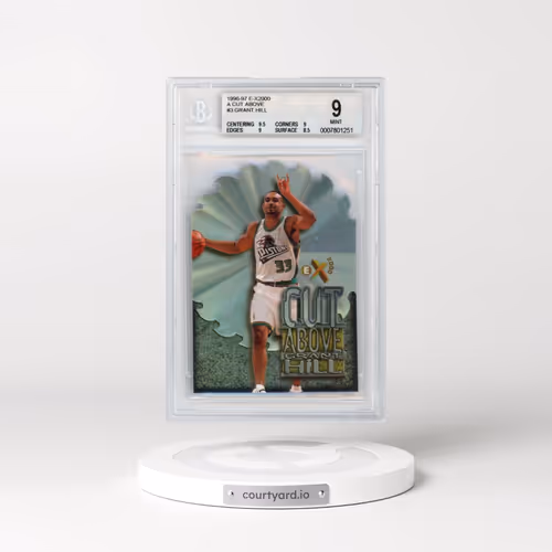 1996 Skybox E-X2000 A Cut Above #3 Grant Hill (BGS 9 MINT)