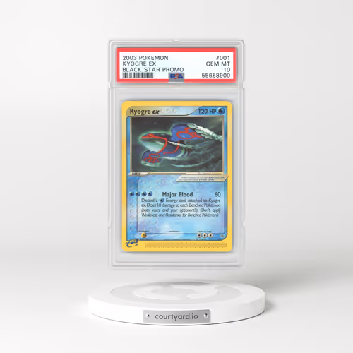 2003 Black Star Promo #1 Kyogre EX (PSA 10 GEM MINT)