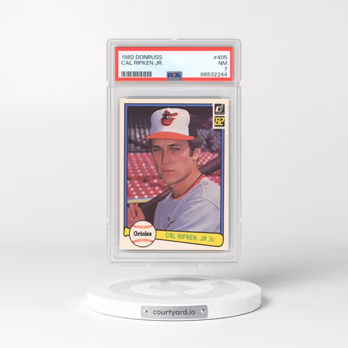 1982 Donruss #405 Cal Ripken Jr. (PSA 7 NM)