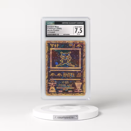 2000 Movie Promo Ancient Mew - Full Art Holo (CGC 7.5 NM+)