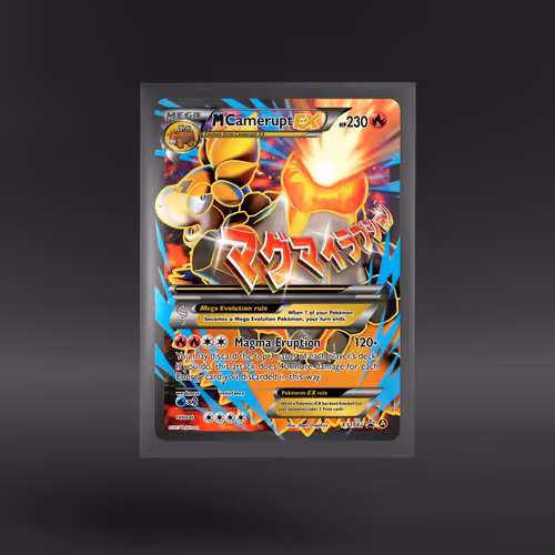 XY Black Star Promos #XY198a M Camerupt-EX