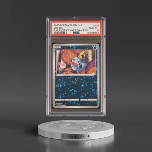 2020 Pokémon S Promo #146 Sobble - Pokemon Center Kanazawa Opening (PSA 10 GEM MINT)