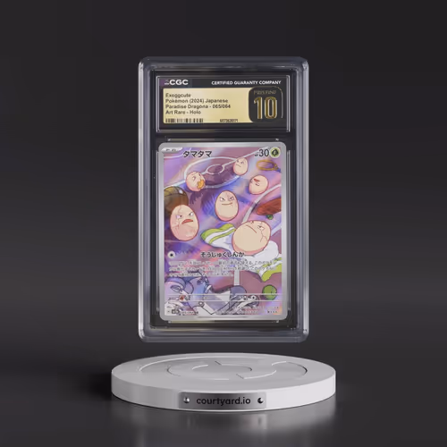 2024 Pokémon Sv7a-Paradise Dragona #065 Exeggcute - Art Rare (CGC 10 PRISTINE)
