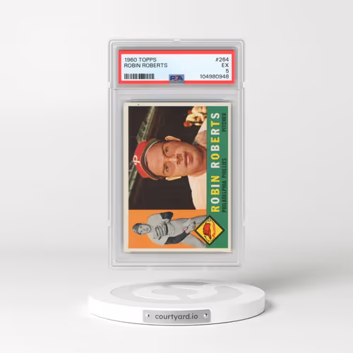 1960 Topps #264 Robin Roberts (PSA 5 EX)