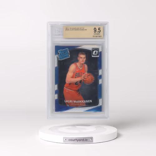 2017 Panini Donruss Optic #159 Lauri Markkanen (BGS 9.5 GEM MINT)