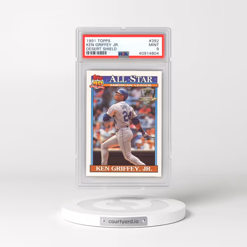1991 Topps Desert Shield #392 Ken Griffey Jr (PSA 9 MINT)