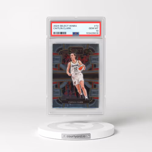 2024 Panini Select WNBA #72 Caitlin Clark (PSA 10 GEM MINT)