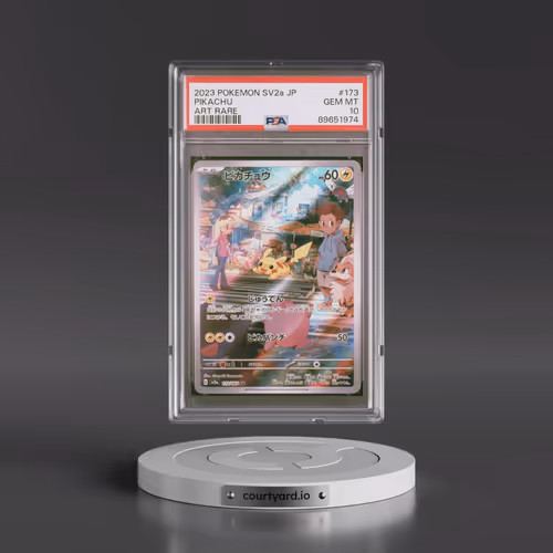 2023 Pokémon Sv2a-Pokemon 151 #173 Pikachu - Art Rare (PSA 10 GEM MINT)