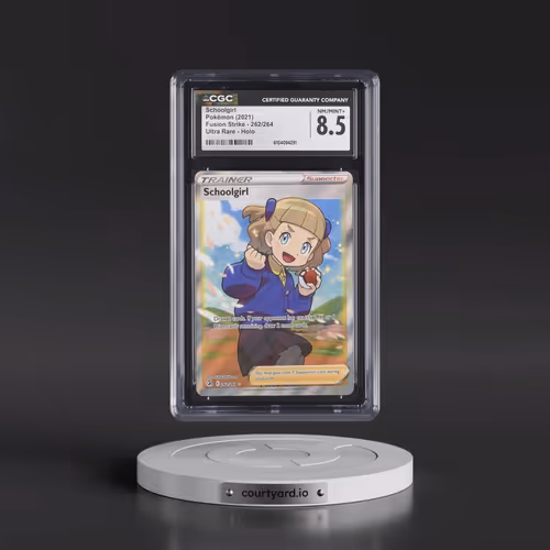 2019 Fusion Strike #262/264 Schoolgirl - Ultra Rare Holo (CGC 8.5 NM-MT+)