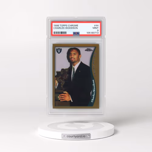 1998 Topps Chrome #44 Charles Woodson (PSA 9 MINT)