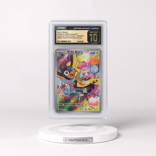 2022 Scarlet & Violet Promos #232/SV-P Iono's Wattrel - Battle Partners Purchase Bonus (Holo) (CGC 1