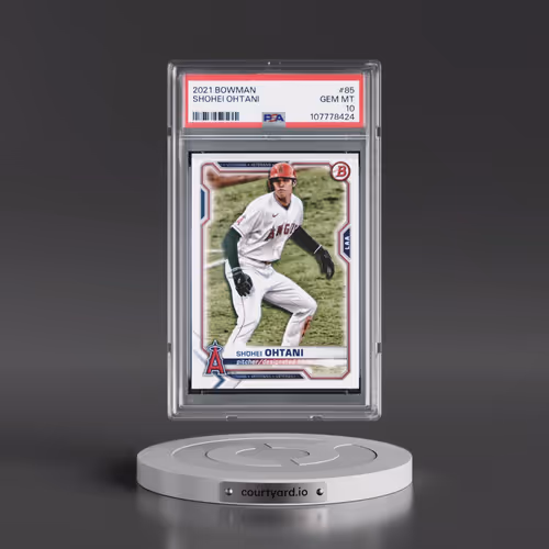 2021 Bowman #85 Shohei Ohtani (PSA 10 GEM MINT)