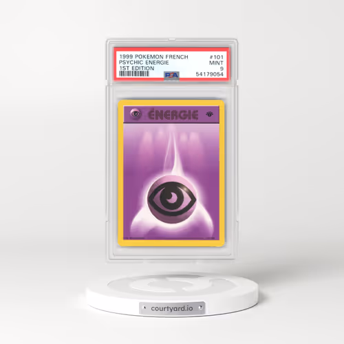 1999 Pokémon #101 Psychic Energie - 1st Edition (PSA 9 MINT)