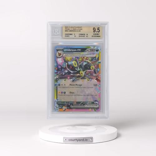 2024 Prismatic Evolutions - PRE EN #060 Umbreon ex - Holo (BGS 9.5 GEM MINT)