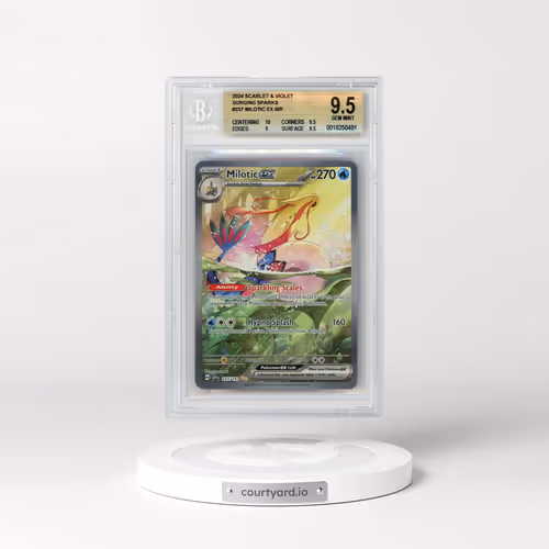 2024 Surging Sparks - SSP EN #237 Milotic ex - Special Illustration Rare (BGS 9.5 GEM MINT)