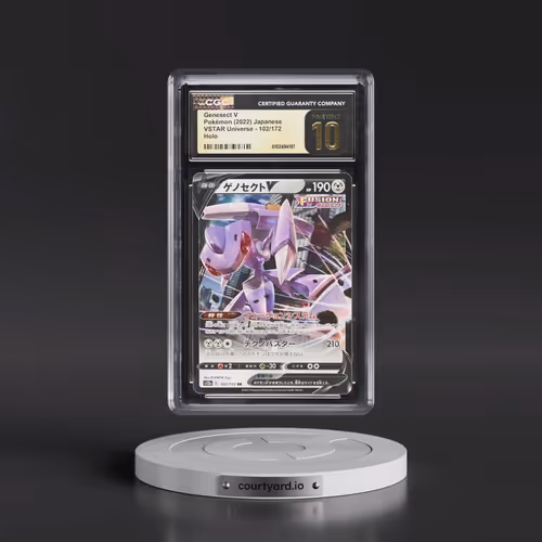 2022 VSTAR Universe #102/172 Genesect V - Holo (CGC 10 PRISTINE)