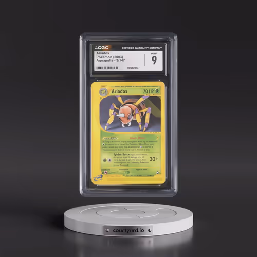 2003 Aquapolis #3/147 Ariados (CGC 9 MINT)