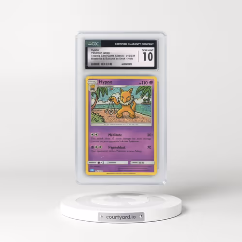 2023 Trading Card Game Classic - CLV, CLC, CLB #012/034 Hypno - Blastoise & Suicune ex Deck - CL