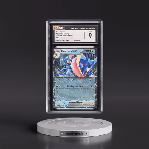 2024 Pokémon Scr EN-Stellar Crown #041 Greninja EX - Holo (CGC 9 MINT)