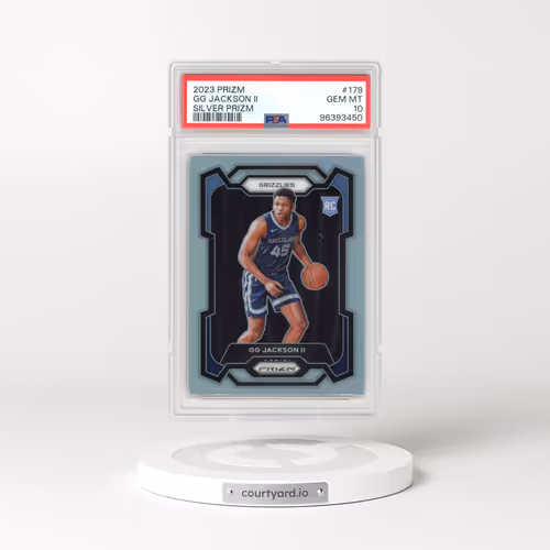 2023 Panini Prizm #179 GG Jackson II - Silver Prizm (PSA 10 GEM MINT)