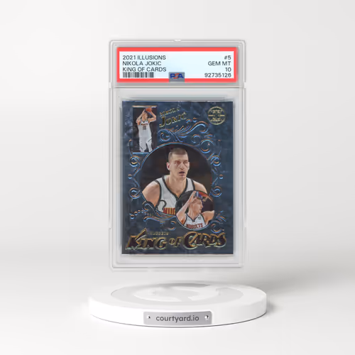 2021 Panini Illusions King of Cards #5 Nikola Jokic (PSA 10 GEM MINT)