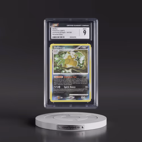 2007 Diamond & Pearl #14/130 Shiftry - Reverse Holo (CGC 9 MINT)