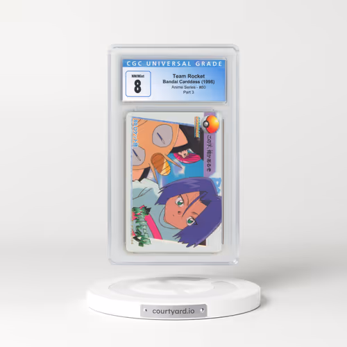 1998 Anime Series #80 Team Rocket - Part 3 (CGC 8 NM-MT)