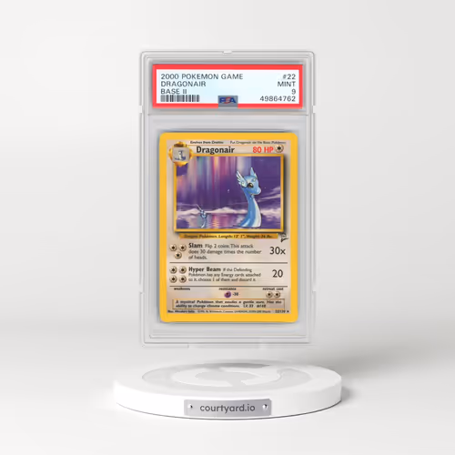 2000 Pokémon Game Base II #22 Dragonair (PSA 9 MINT)