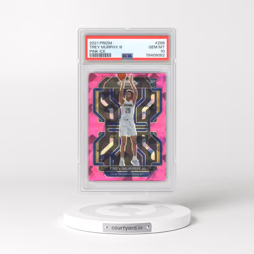 2021 Panini Prizm #288 Trey Murphy III - Pink Ice (PSA 10 GEM MINT)