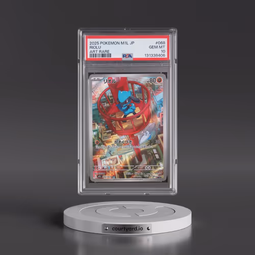 2025 Pokémon M1l-Mega Brave #068 Riolu - Art Rare (PSA 10 GEM MINT)