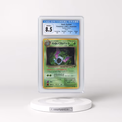 1997 Rocket Gang Dark Golbat - Holo (CGC 8.5 NM-MT+)
