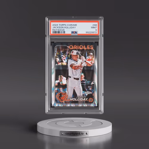 2024 Topps Chrome #88 Jackson Holliday - Raywave (PSA 9 MINT)