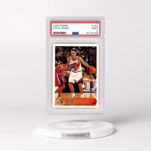 1996 Topps #182 Steve Nash (PSA 9 MINT)