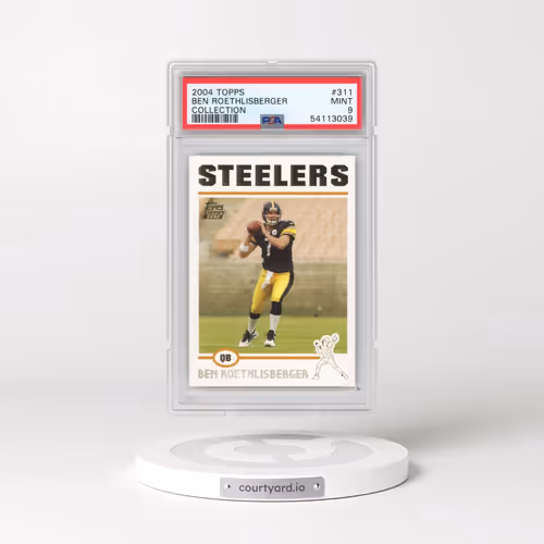 2004 Topps #311 Ben Roethlisberger - Collection (PSA 9 MINT)