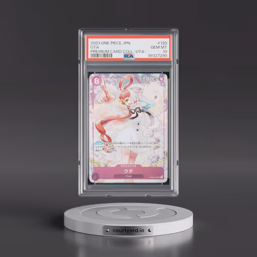 2023 One Piece Japanese Premium Card Collection -Uta #120 Uta (PSA 10 GEM MINT)