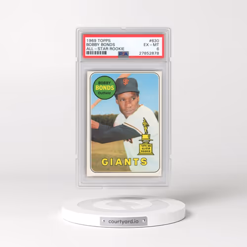 1969 Topps #630 Bobby Bonds - All-Star Rookie (PSA 6 EX-MT)