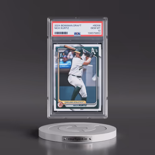 2024 Bowman Draft #BD56 Nick Kurtz (PSA 10 GEM MINT)