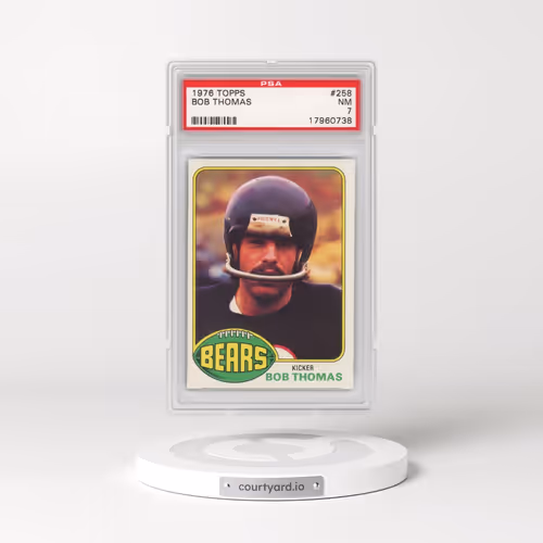 1976 Topps #258 Bob Thomas (PSA 7 NM)