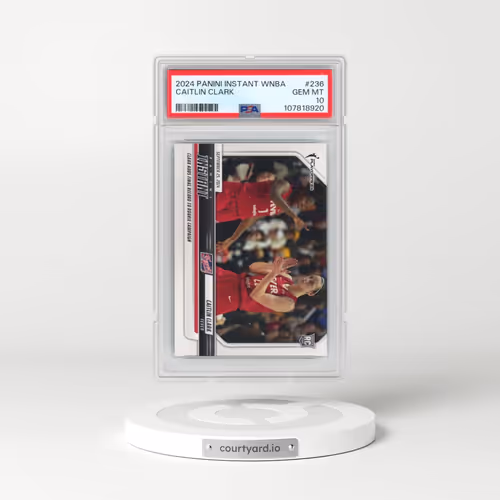 2024 Panini Instant WNBA #236 Caitlin Clark (PSA 10 GEM MINT)