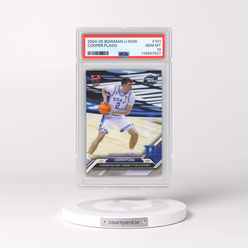 2024-25 Bowman U Now #101 Cooper Flagg (PSA 10 GEM MINT)