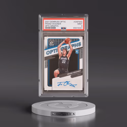 2021 Panini Donruss Optic Opti-Graphs #OGFWG Franz Wagner (PSA 9 MINT)