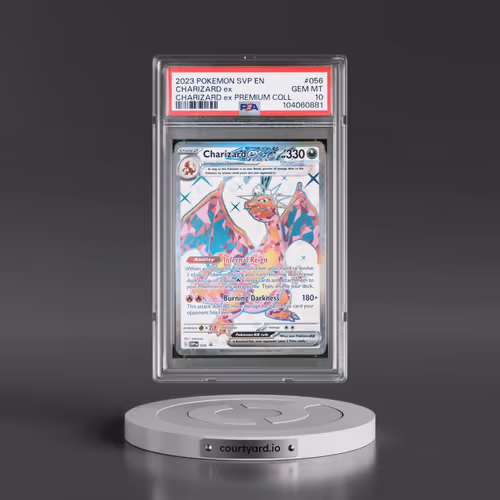 2023 Pokémon Svp EN-SV Black Star Promo #056 Charizard EX - Holo Charizard EX Premium Collection (PS